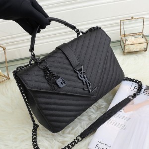 Χονδρική 1:1 Fashion Genuine Leather Πολυτελείς ψεύτικες τσάντες σχεδιαστών YSL