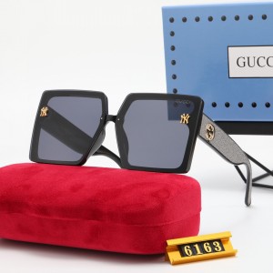 Ins Style Nyeste fasjonable metallsolbriller 2020 luksusmerkesolbriller