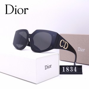 Gafas de sol de diseño Dior de lujo para mujer con caja.