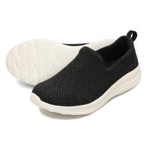 China New Fashion Style Hot Sales Men Women Sneakers Knitted Fabric Lightweight  Casual  Shoes Men
