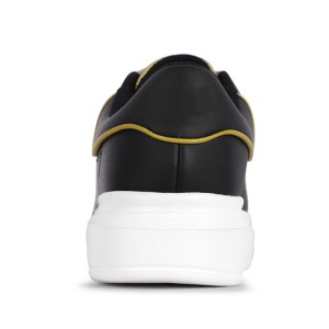 JIANER Wholesale Quality Custom Logo Cheap Vakadzi Varume Zapatos Leather White Flat Casual Shoes Unisex