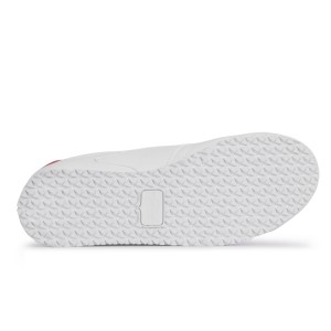 Vânzare cu ridicata logo personalizat ieftin stil clasic all-match alb Sneaker femei bărbați Skateboard pantofi Fără marcă