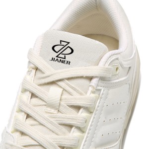JIANER Fujian prilagođene modne OEM/ODM 2023 veleprodajne bijele prilagođene cipele za hodanje u stilu ležerne cipele za muškarce i žene