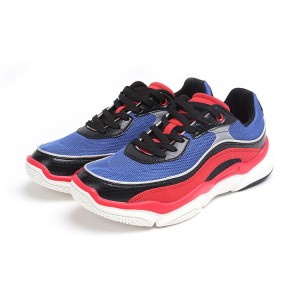 Fujian Supplier New Design Fashion Sneaker Bei ya Chini Starehe Sport Shoes Running Man