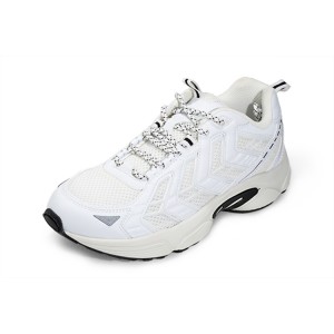 JIANER Customizable Sports Running Shoes Casual Walking Style Shoes Breathable Fashion White Shoes Wiith BSCI