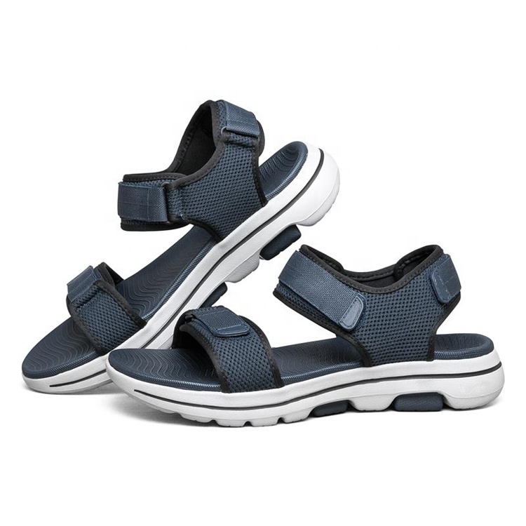 Chine été nouveau design logo personnalisé taille couleur chaussures décontractées sandales de mode pour hommes