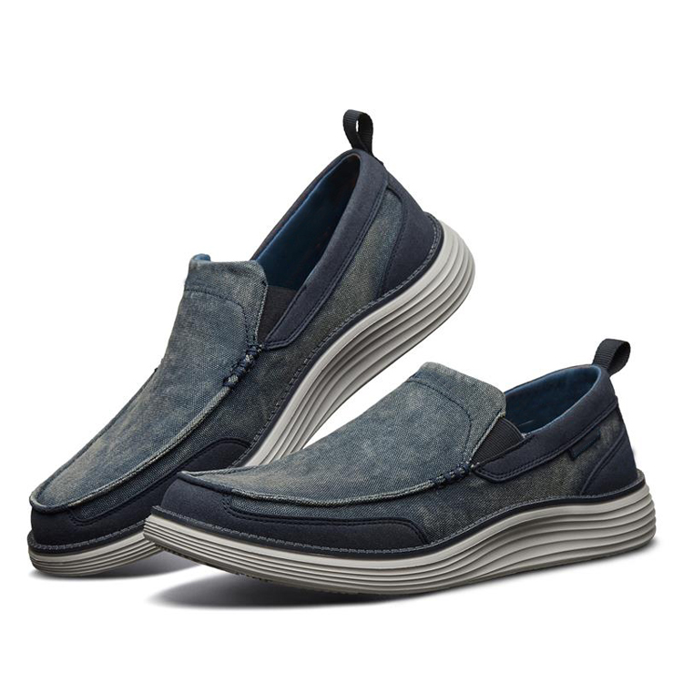 ผู้ผลิตจีนรองเท้า Retro สไตล์คลาสสิก Casual COZY รองเท้าแบนรองเท้าไม่มีส้นผู้ชาย