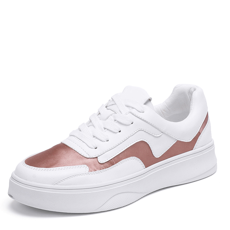 Fornituri Fujian Moda sempliċi Unisex Flat White Irġiel Zapatos Casual Shoes Nisa Prezz baxx