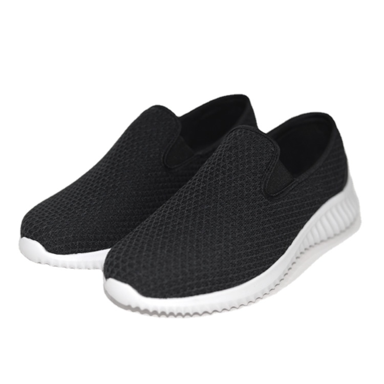 Simple Styles Soild Color Women Slip-On Loafers New Breathable Men Causal Shoes