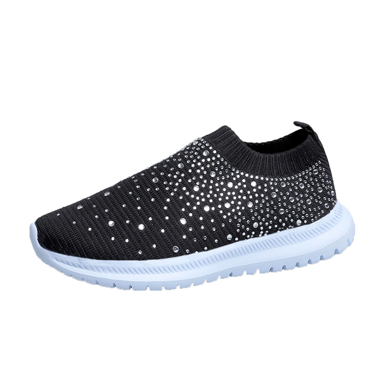 Jian Er Factory OEM ODM Nízká cena Móda Vamp Point Drill Zapatos Sneaker Ženy Běžné Sportovní boty