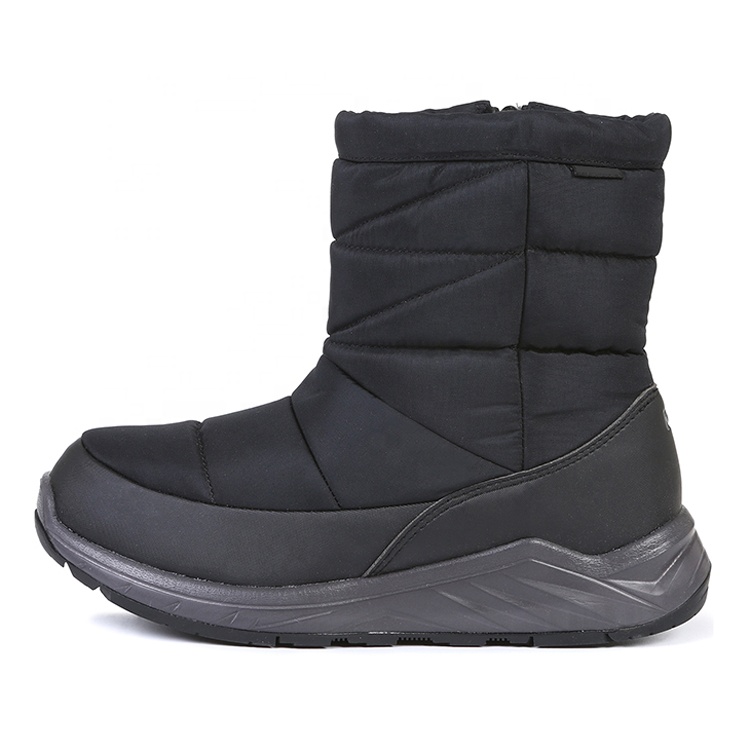 Չինաստան OEM ODM Service Hot Selling Մեծածախ Տղամարդկանց Կանայք Ջերմ ձմեռային ձյան կոշիկներ Zip-ով