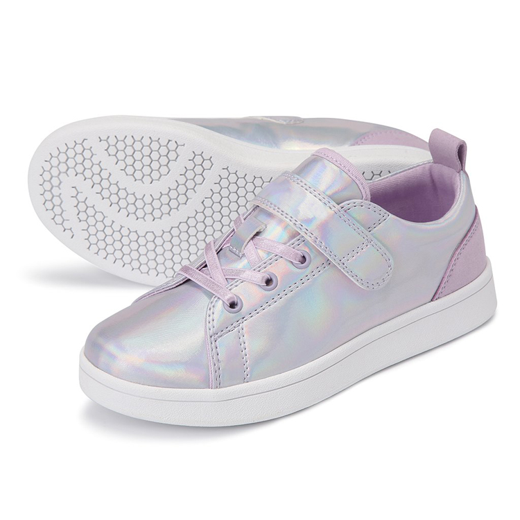 Mode en gros Logo personnalisé styles scolaires colorés enfants Zapatos chaussures décontractées pour enfants fille