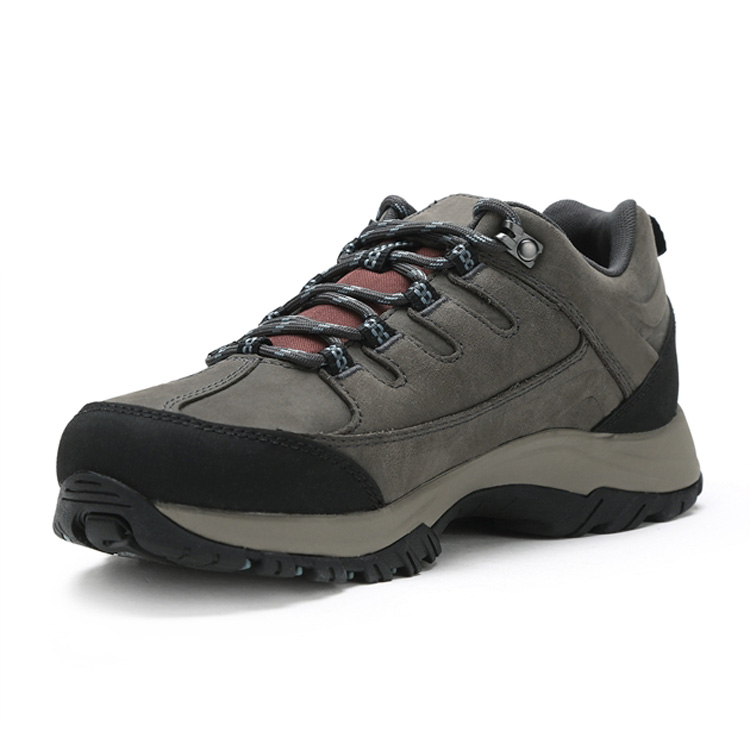 China High Quality Walking Shoes Leather Waterproof Hiking Shoes Lehilahy an-kalamanjana