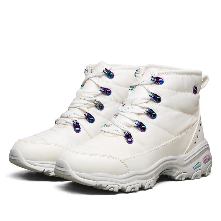 Китай Гарячий продаж Нова мода на відкритому повітрі Зручні протиковзкі Botas Жіночі Чоловіки Зимові теплі снігові черевики