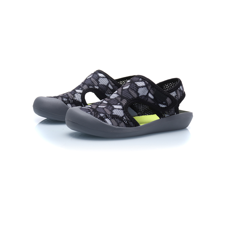 Ikdienas vasaras sandales Ķīnas OEM ODM servisa īpaši vieglas plakanas sandales ar muguras siksniņu, pielāgotas zēniem meitenēm brīvā dabā