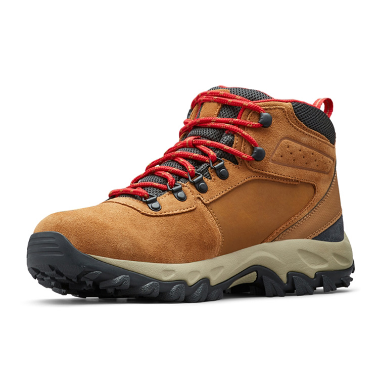 कस्टम लोगो डिज़ाइन वयस्क चमड़े के कठोर पहनने वाले चढ़ाई वाले लंबी पैदल यात्रा के जूते पुरुष जूते आउटडोर