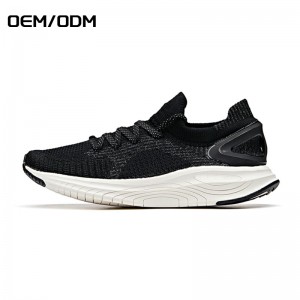 Fujian OEM ODM Service Grossist Kvinnor Stickning Zapatos Athletic Running Sneaker Män Trainers