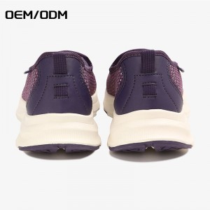 Comfortable and breathable knitted slip on flat causal men shoes sports sneakers