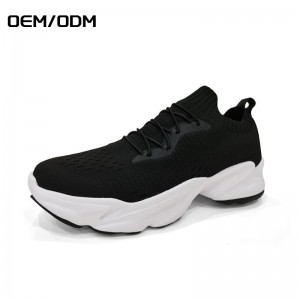 ໂຮງງານຜະລິດລາຄາຖືກຮ້ອນກິລາການຝຶກອົບຮົມແມ່ຍິງຍ່າງແບບ Sneakers ເກີບກິລາເກີບບາດເຈັບແລະ