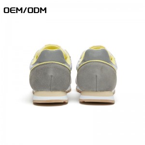 OEM/ODM China New Fashion Leather Sports Shoes Men Casual Running Sneaker Shoes