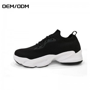 Low MOQ for Hot Sale Brand Flyknit Sport Shoes for Men