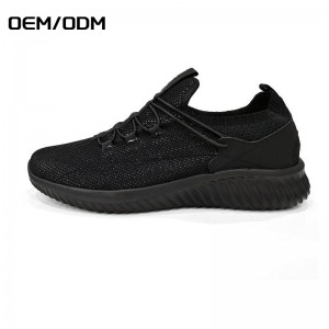New Style Casual Men Running Sneaker Shoes, Low MOQ Stock Comfortable Leisure Shoes