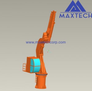 Electrical Hydraulic Knuckle Boom Crane Marine Crane with ABS BV CCS CE Certification