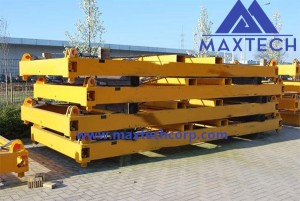 20ft 40ft semi awtomatikong mechanical container spreader