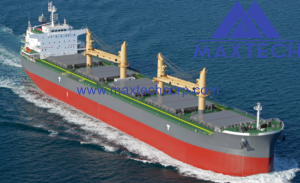 Container a Cargo Handling shipboard Crane Fixed Stiff Boom Crane mat Stol Drot Luffing