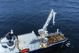 20 tonnadan 600 tonnagacha bo'lgan AHC (Active Heave Compensation) offshore krani