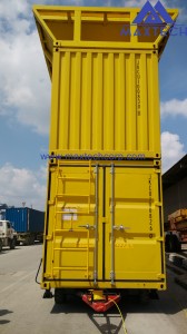 50/100kgⅠⅠ-PD мобильді контейнердегі өлшеу және қаптау машинасы