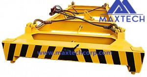 20ft 40ft semi automatic mechanical container spreader
