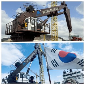 Foldable Knuckle  Boom Cranes for the Marine, Offshore or Wind Industry,with KR, BV,CCS Class Certificate