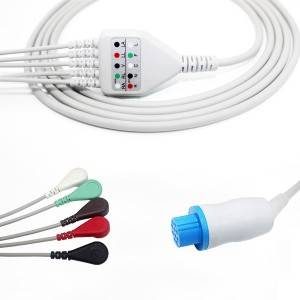 2019 Latest Design Reusable Medical Kontron Ecg Cable Brain Electrodes Cable