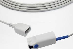 OEM Factory for Ecg-Ekg Banana Connector Adapter Cable - Nihon Kohden TL-201T Adult Finger Spo2 Sensor – Medke