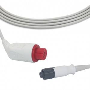 GE-Datex IBP-kabel till Medex Logical Transducer B0806