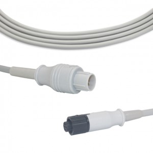 Nihon Kohden IBP Cable To Medex Logical Transducer B0809