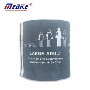 Mindray Large Adult NIBP Cuff CM1204, Single Tube Mei Bag, 33-47cm