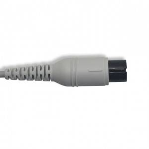 Pangkalahatang 6 Pins ECG cable, 5 lead, AHA, Snap G5140S