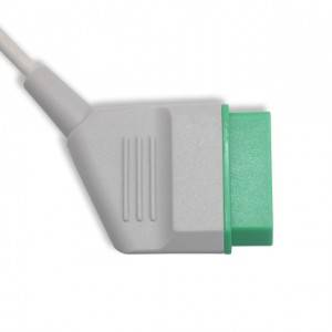 Nihon Kohden EKG-kabel med 3 ledninger IEC G3222P