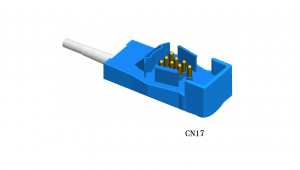 Sensor desbotable de cinta adhesiva pediátrica GE-OXYTIP+ P1210L