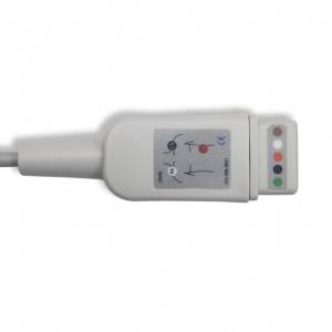 Mindray-Datascope ЭКГ магистральдық кабелі, 5 сым, AHA G5145DT