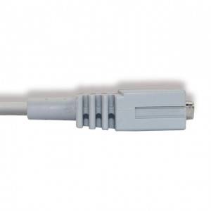 I-Burdick 10-Lead Shielded EKG Cable Fixed Snaps , K1101S