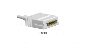 Burdick 10-ledningsskärmad EKG-kabel K1101N