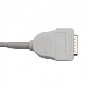 Burdick ECG-kabel, AHA, vaste naald K1102N