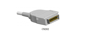 Burdick 012-0844-01 EKG-kabel med 10/12 ledninger, AHA, 4.0 Banana Type K1102B