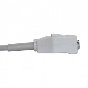 Fukuda Me 10-Lead Shielded EKG Cable IEC Fixed Banana, K1204B