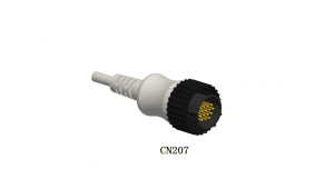 Kenz PC-104 EKG-Kabel mit 10/12 Ableitungen, AHA, 4.0 Bananentyp