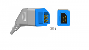 Nihon Kohden Neonate Wrap SpO2 Sensor, 14pin, P5321B
