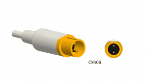 Mindray T5/T8 harorat adapter kabeli, 2 pinli